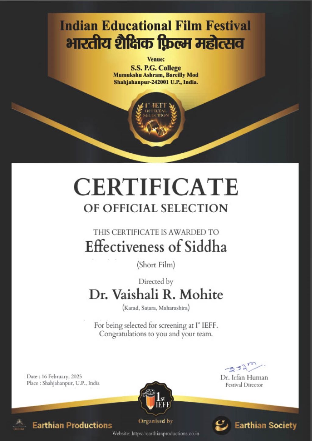 40-Dr. Vaishali R. Mohite