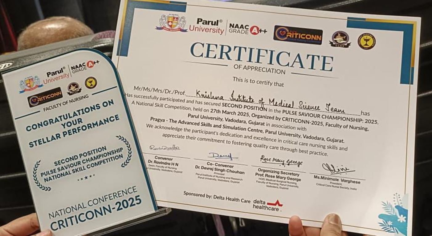 Certificate & Trophy