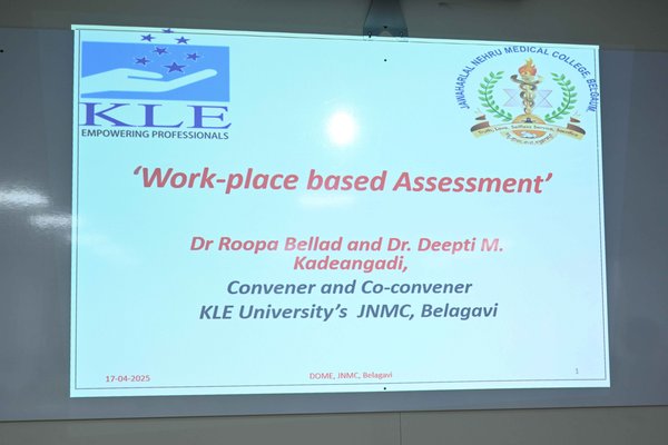 KIMS-Work Place Based Assessment Workshop