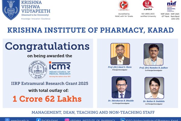 Dr. N.R. Jadhav, Dr. A.S. Shete, Dr. S.B. Dhadde