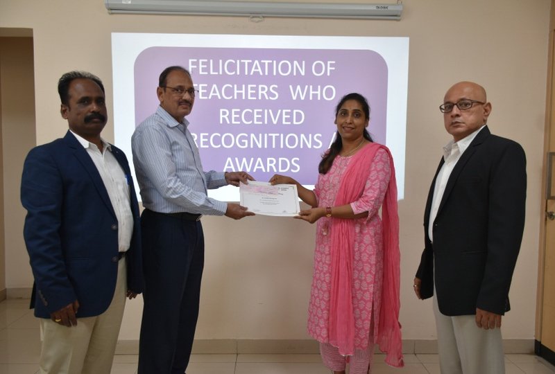 Dr. Sudha Mattigatti, Prof., Dept. of CDE, SDS