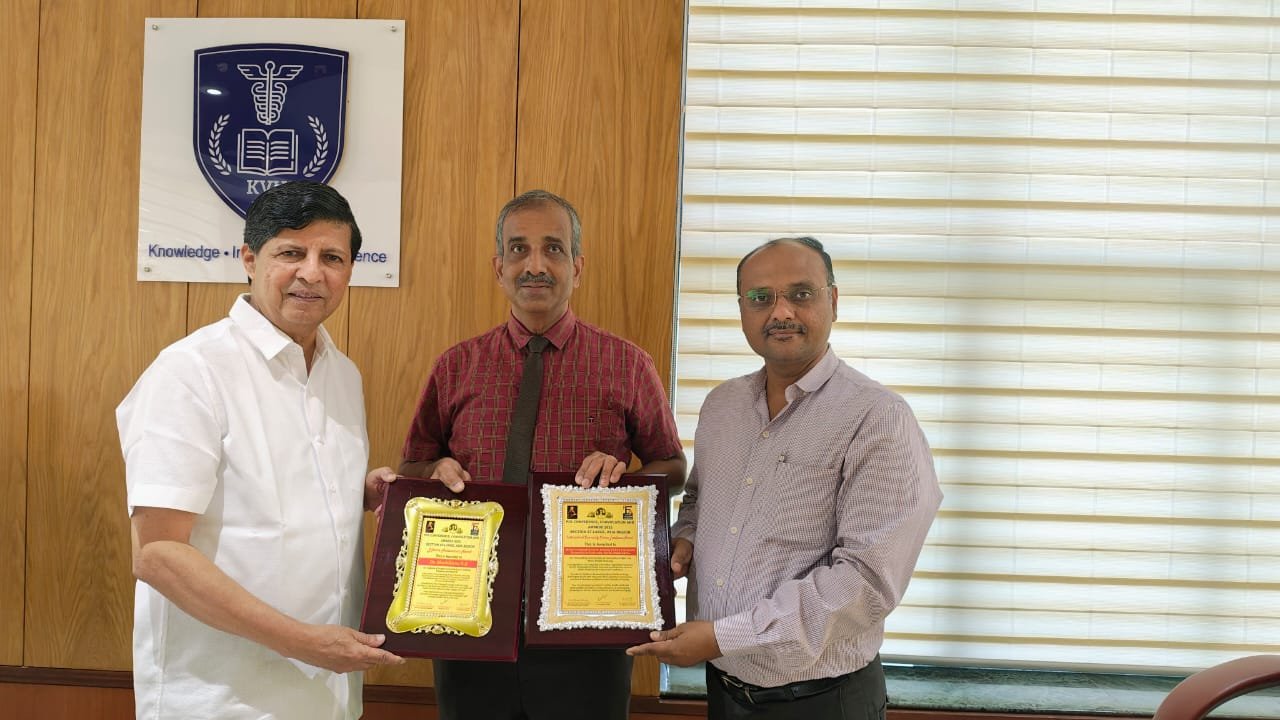 Lifetime Achievement Award for Dr. Shashikiran N D