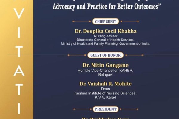 Invitation Guest of Honor  National Conf. KLE, Belgavi 23.05.2025