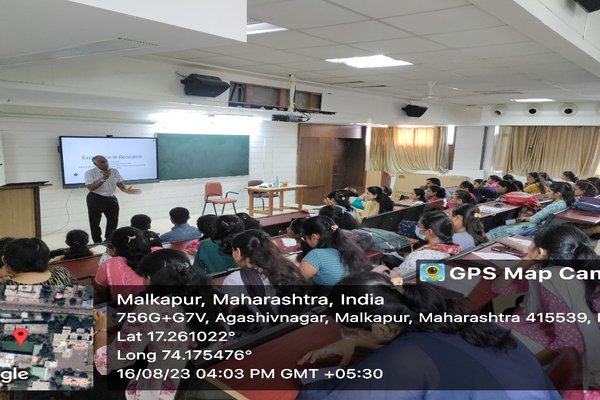 The speaker guiding the audience