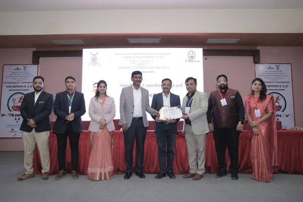 award receiving photo