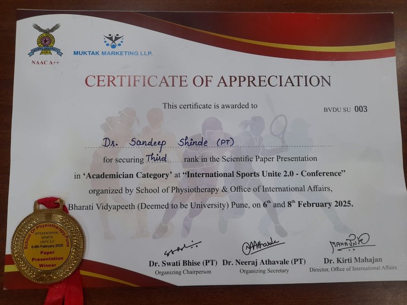 sandeep sir certificate